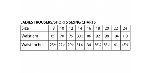 Taylor Ladies Navy Shorts