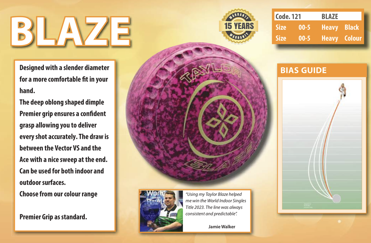 Taylor Blaze Black Custom Bowl