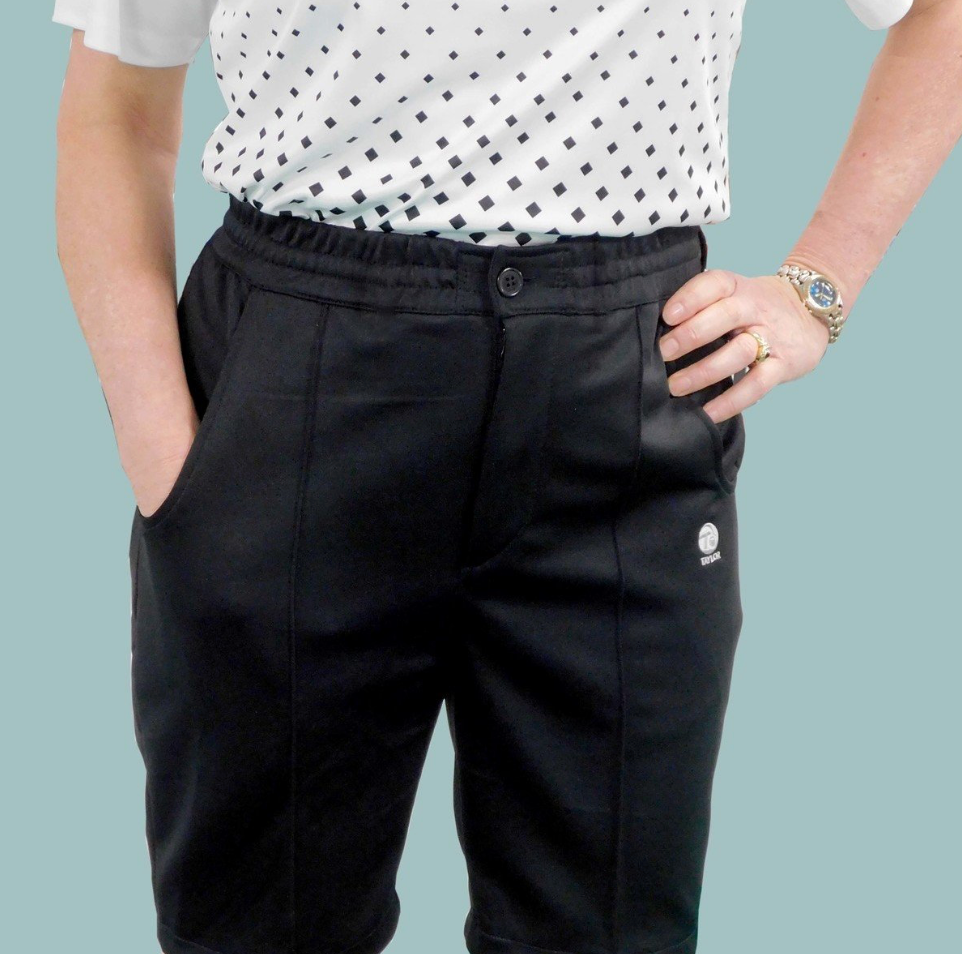 Taylor Ladies Black  Shorts
